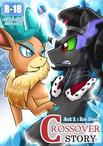 [Vavacung] Crossover Story Act 1 - Ice Deer (My Little Pony: Friendship is Magic) [English] manga cover