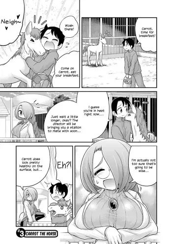 Kemokko Dobutsuen! Chapter 3 Carrot The Horse manga cover