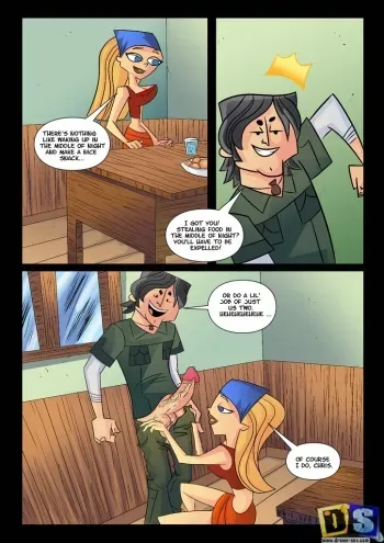 [Drawn-Sex] Total Drama Island manga cover