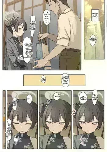 [p-n] Kisaki-san... (Blue Archive) [ENG] manga cover