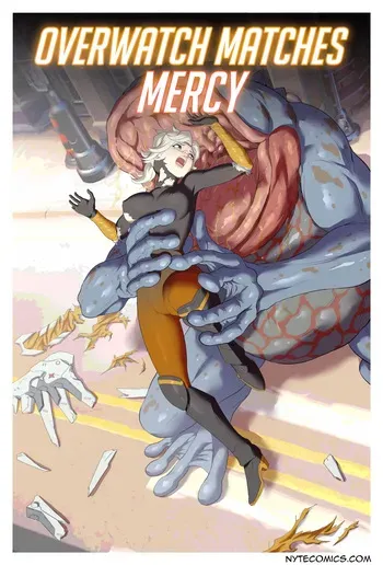 Overwatch Matches: Mercy manga cover