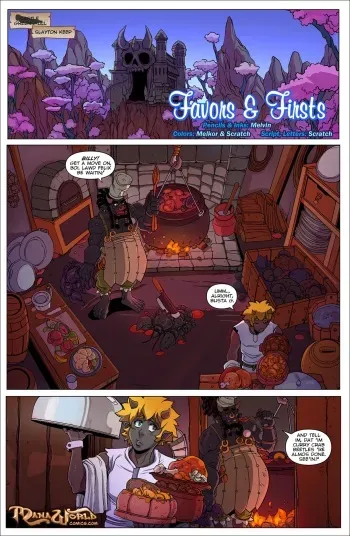 Main Comic Series [Mana World] - 20 . Favors And Firsts manga cover