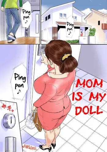 [Jinsukeya (Jinsuke)] Kaasan wa Boku no Ningyou da | Mama doll [French] [Digital] manga cover