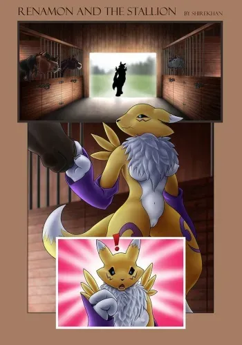 [ShireKhan] Renamon and the Stallion manga cover