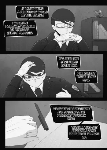 [ElsiMain] Star student underestimates how sadistic her professor could be (pt1-3) manga cover