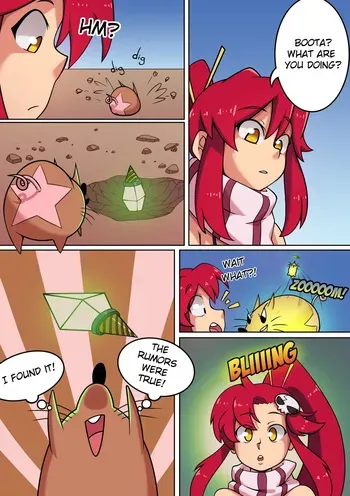 [TSFSingularity (Tobias Wheller)] Boota's New Body! (Tengen Toppa Gurren Lagann) manga cover