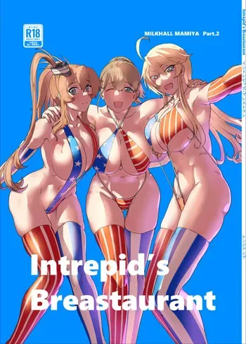 [Range Amp (MRdotD)] Milk hall Mamiya part.2 Intrepid’s Breastaurant (Kantai Collection -KanColle-) [Digital] manga cover