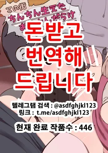 [Izumo Gasshuukoku (Momomo Gasshuukoku)] Kono Machi Chinchin Haeta Onee-san darake ja Nai desu ka! [Korean] manga cover