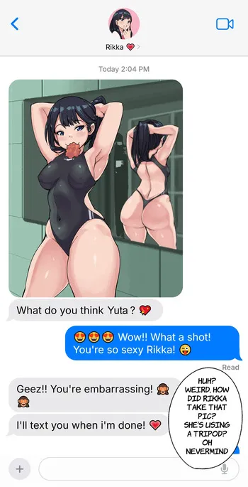 [demonneko77] Rikka’s Pool Session manga cover