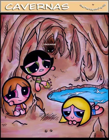 (Buttercup Saiyan) Caverns (Spanish) manga cover