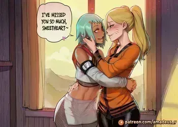 [Amadeus V] Bred with Love (Fuu x Naruko) [English] [Full Comic] [AI Generated] manga cover