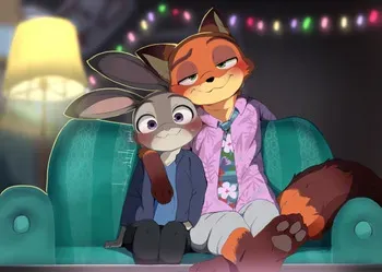 [DAGASI] Saikou no Aibou ni Natta Yoru (Zootopia) [Decensored] manga cover