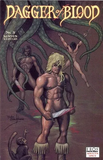 [John Blackburn] Dagger Of Blood #3 manga cover