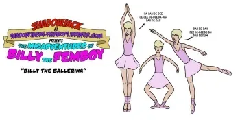 [ShadowJack] The Misadventures of Billy the Femboy - Billy the Ballerina manga cover