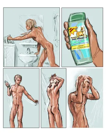[12-tf] Dog shampoo (TG TF) manga cover