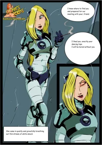 [Okunev] Terra & Raven (Teen Titans) manga cover