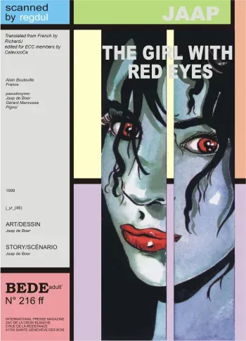 [Jaap De Boer] The Girl With Red Eyes [English] {RichardJ} manga cover