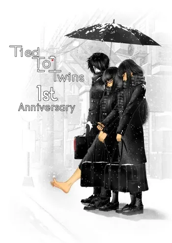 [Kusujinn] Tied To Twins (Ongoing) manga cover
