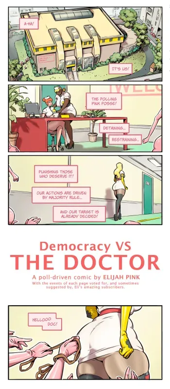 Democracy Vs Doctor manga cover