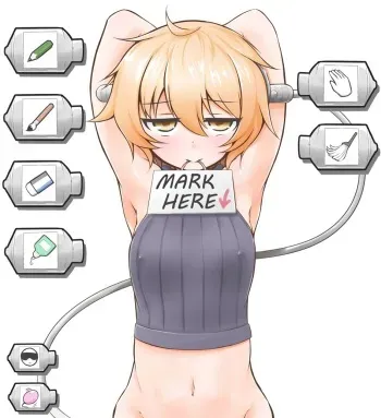 [o-mupatapata] Hand Marker-chan no Kokuban ni Oekaki dekiru Appli (Ole Tower) manga cover