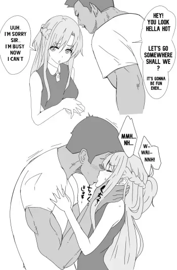 Asuna NTR - Koroai gold subscriber content manga cover