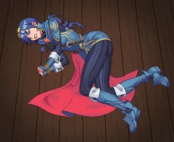 [Blackguard] Lucina fucked by futa Robin manga cover