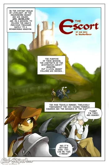 [Club Stripes (Blueblur8lover)] The Escort manga cover