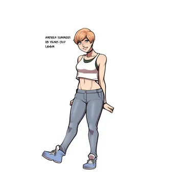 [various] Andrea Summers (OC by MrPotatoParty) manga cover
