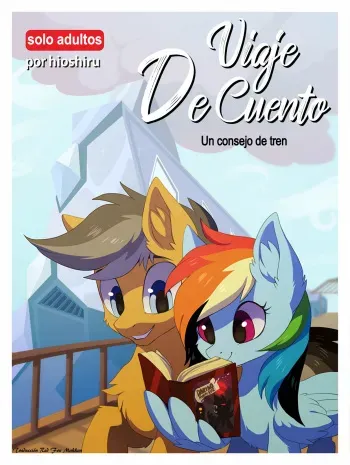 [Hioshiru] Viaje de Cuento: Un consejo de tren (My Little Pony: Friendship is Magic) (Spanish) [Red Fox Makkan] manga cover