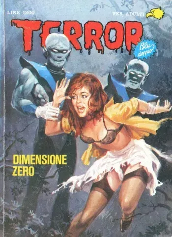 [Pier Carlo Macchi] Terror Blu Doppio #146 - Dimensione Zero [Akujo] manga cover