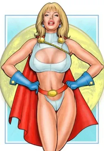 Power Girl Gallery manga cover