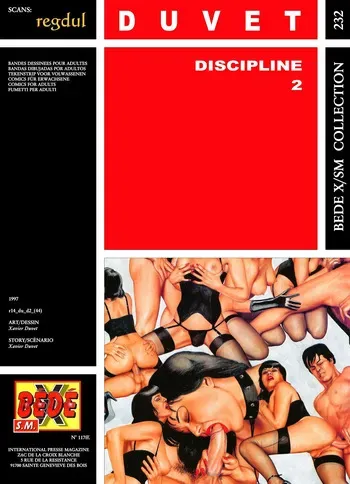 [Bédé X S.M. 232] Xavier Duvet - Discipline #02 manga cover