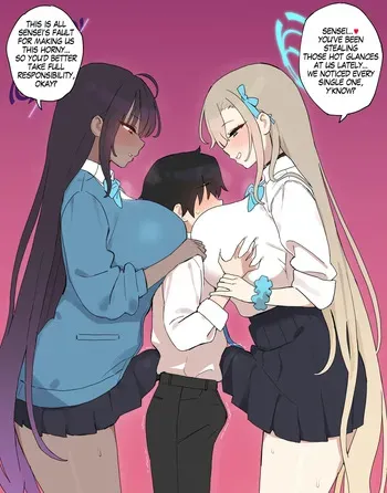 【bingdak】Karin & Asuna [English] manga cover