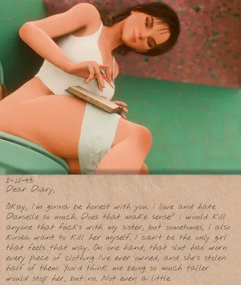 [bikinizero] Dear Diary manga cover