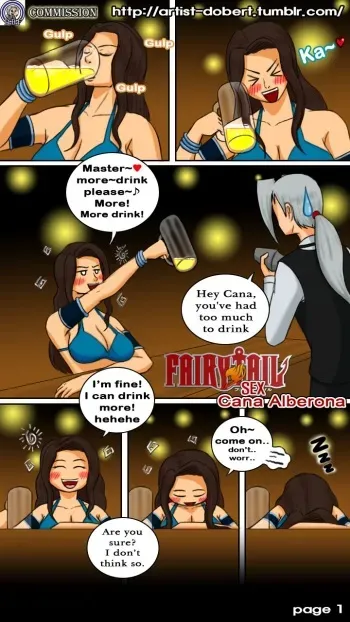 [Dobert] Cana Alberona (Fairy Tail) manga cover