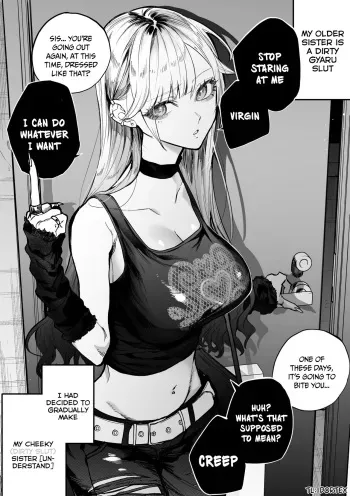 [Egaki Numa] The Day I Decided to Make My Cheeky Gyaru Sister Understand in My Own Way Ch. 1-5 (Ongoing) manga cover