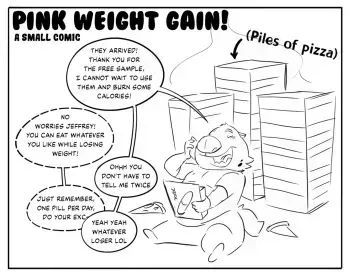 [TheWilldPink] Jeffrey Weight Gain manga cover