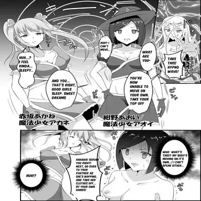 Magical Girls Hypnotised Into Lesbian Sex [Original] manga cover
