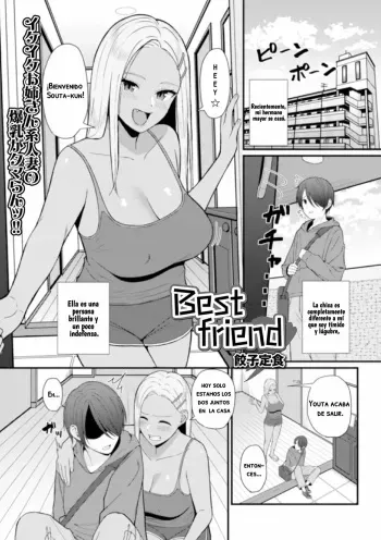 [Gyouza Teishoku] Best friend | Mejores Amigos (Web Haishin Gekkan Tonari no Kininaru Oku-san Vol 035) [Spanish] [Traducciones Muy Lentas] manga cover