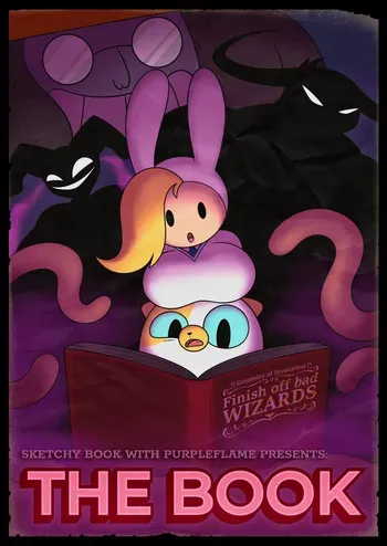 [PurpleFlame] THE BOOK (Adventure Time) manga cover