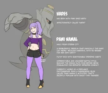 [WingedWasabi / various] Pami Namal (Pokemon OC) manga cover