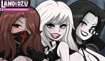 Creepy gals | Landidzu manga cover
