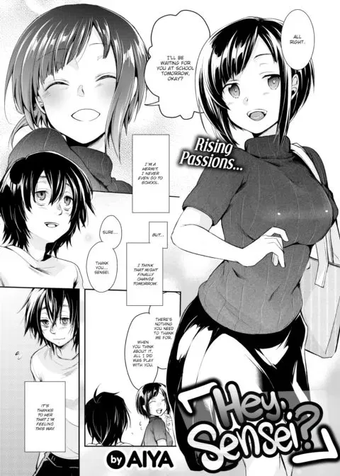 Hey, Sensei? manga cover