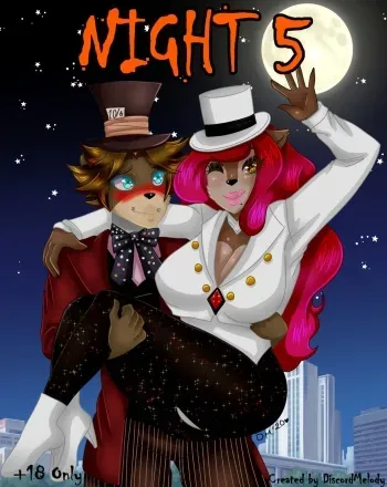 [DiscordMelody] Night 5: Freddy X Cynthia (Five Nights At Freddy's) (Ongoing) manga cover