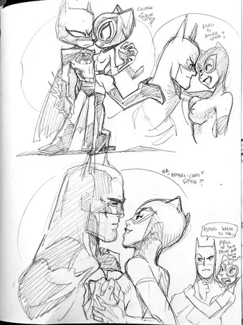 [Fred Perry] Booty Doc Goof-Off - Batman x Catwoman (Batman) manga cover