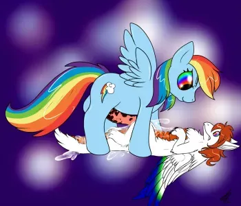 [shikaro] Rainbow Dash Cockvores Malduran (My Little Pony Friendship Is Magic) manga cover