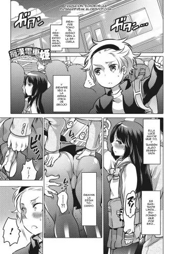 [Inochi Wazuka] Chikan Densha no Hime | Molester Train Princess (Otokonoko HEAVEN Vol. 28) [Spanish] [ElMoeDela8] [Digital] manga cover