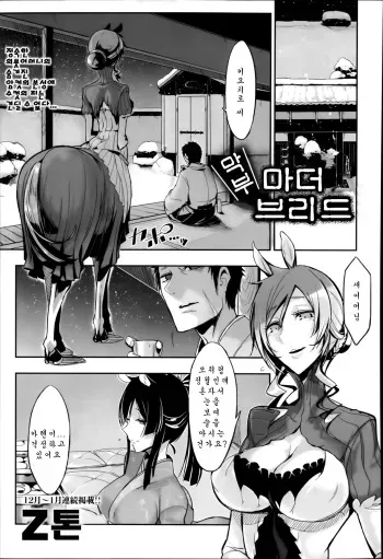 [Z-Ton] Bakumatsu Mother Breed (COMIC Anthurium 009 2014-01) [Korean] manga cover