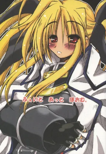 (Lyrical Heart) [Ankoku-Bousougumi (Ainu Mania)] Fate at Home. (Mahou Shoujo Lyrical Nanoha) manga cover