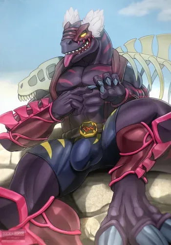 [Todex] Dinowrestler King T Wrextle (Yu-Gi-Oh!) manga cover